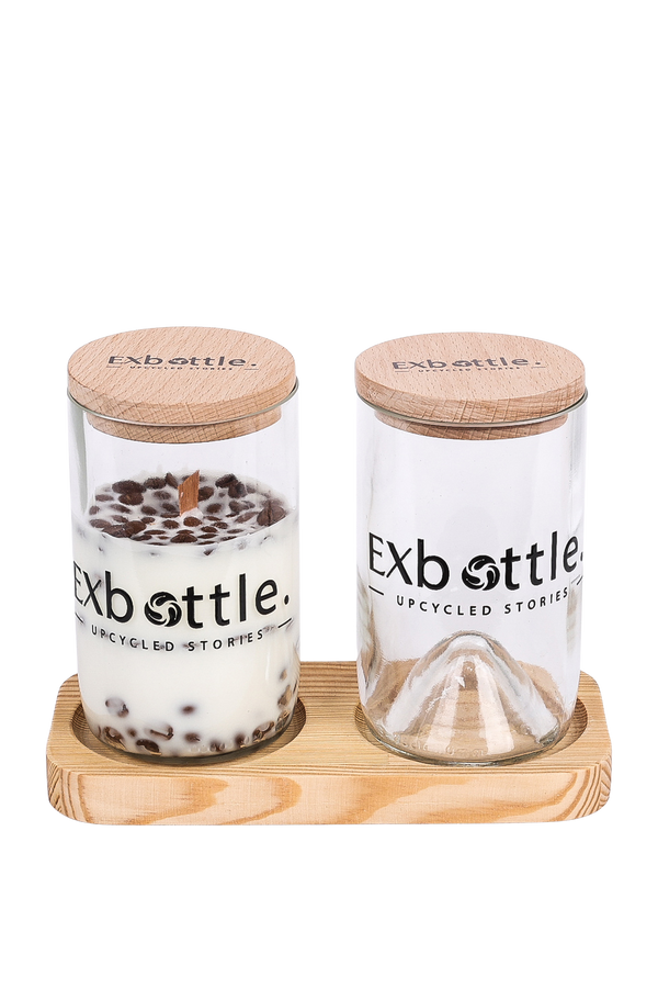Exbottle Straight-Cut Upcycled Duo Set