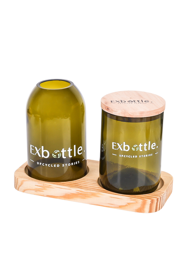 Exbottle Straight-Cut Upcycled Duo Set