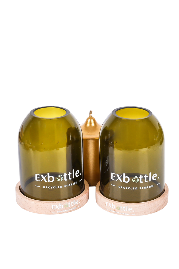 Exbottle Straight-Cut Upcycled Duo Set