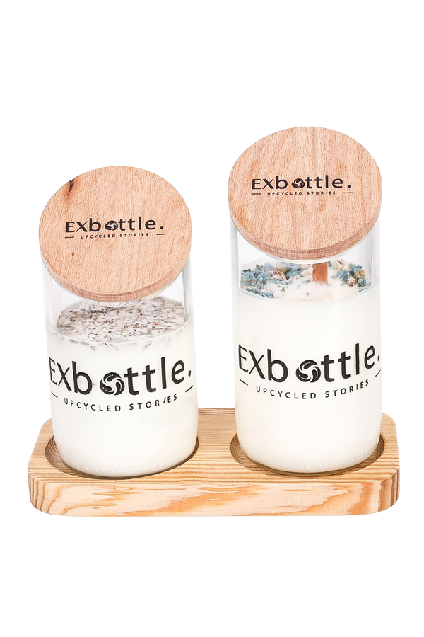 Exbottle Straight-Cut Upcycled Duo Set