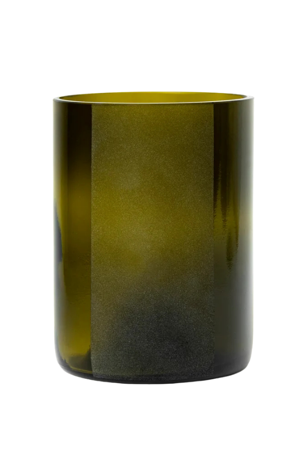 Frosted Upcycled Glass Tumbler